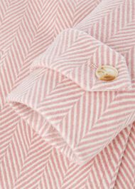 Carmina Wool Blend Coat, Pale Pink Ivory, hi-res