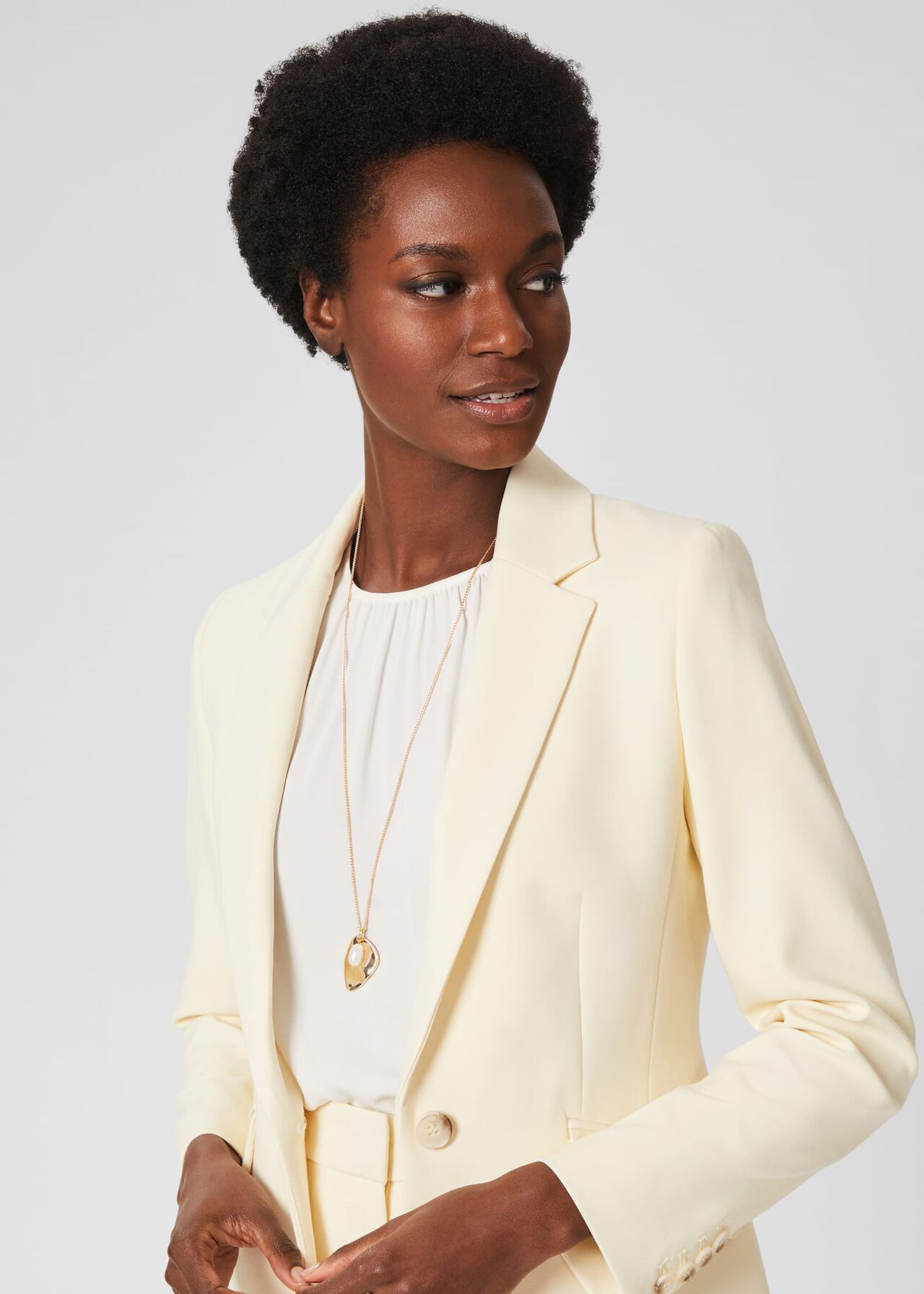 Bonnie Necklace, Gold, hi-res