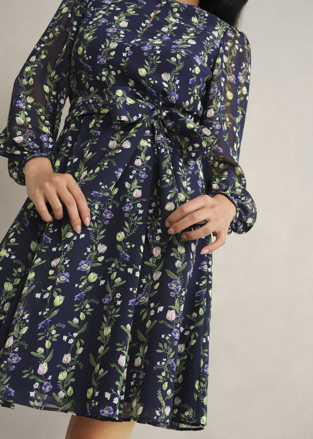 Emilia Dress, Midnight Multi, hi-res