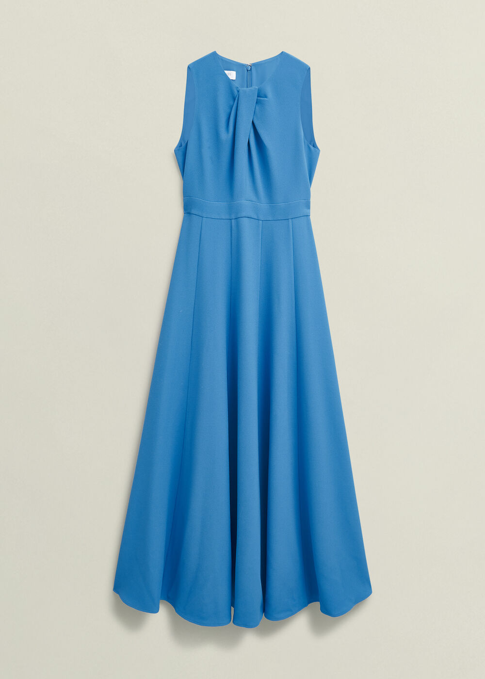 Jessa Twist Detail Dress, Bright Sky Blue, hi-res