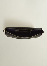 Chiswick Leather Shoulder Bag, Black, hi-res