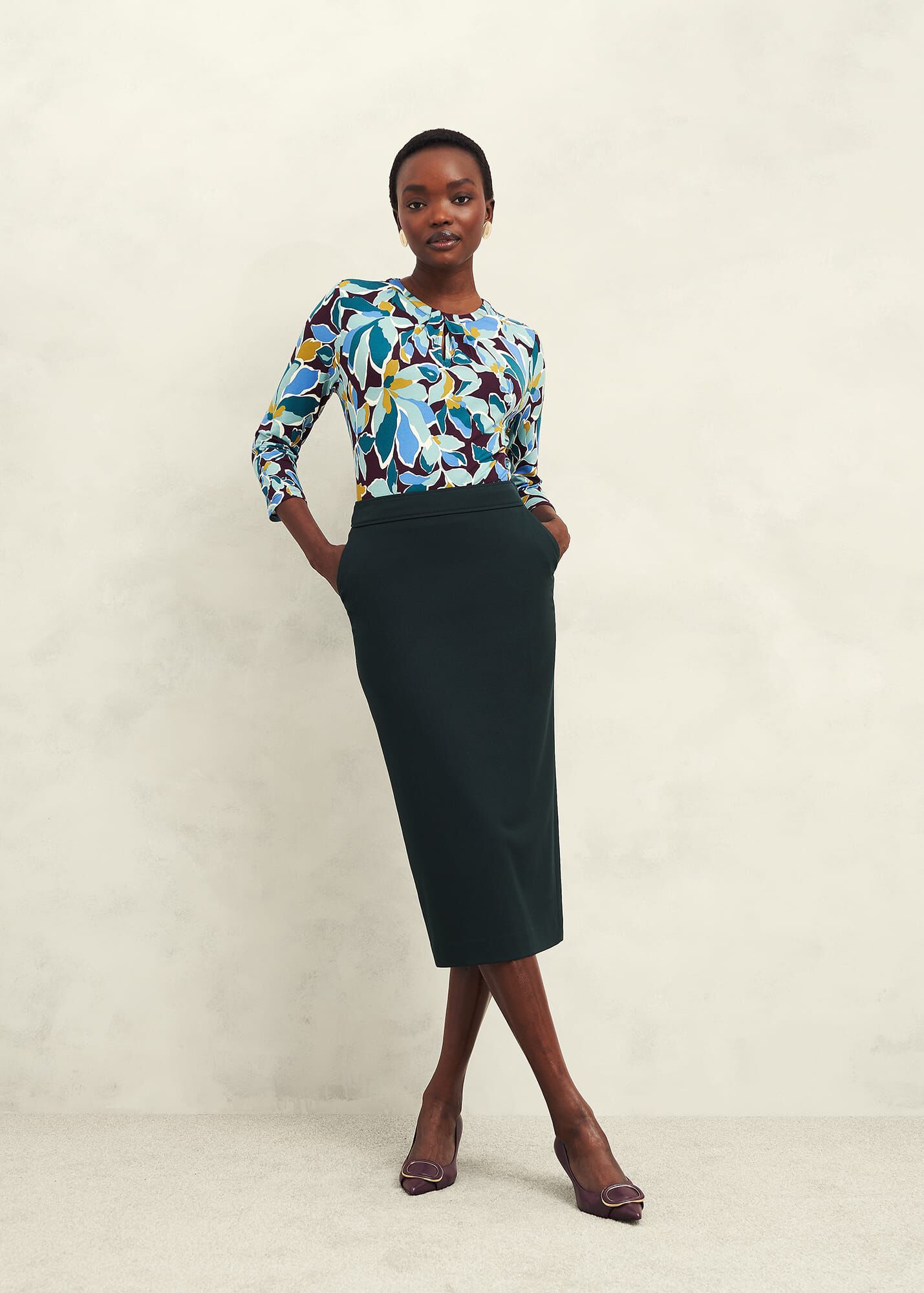 Linda Pencil Skirt | Hobbs US |