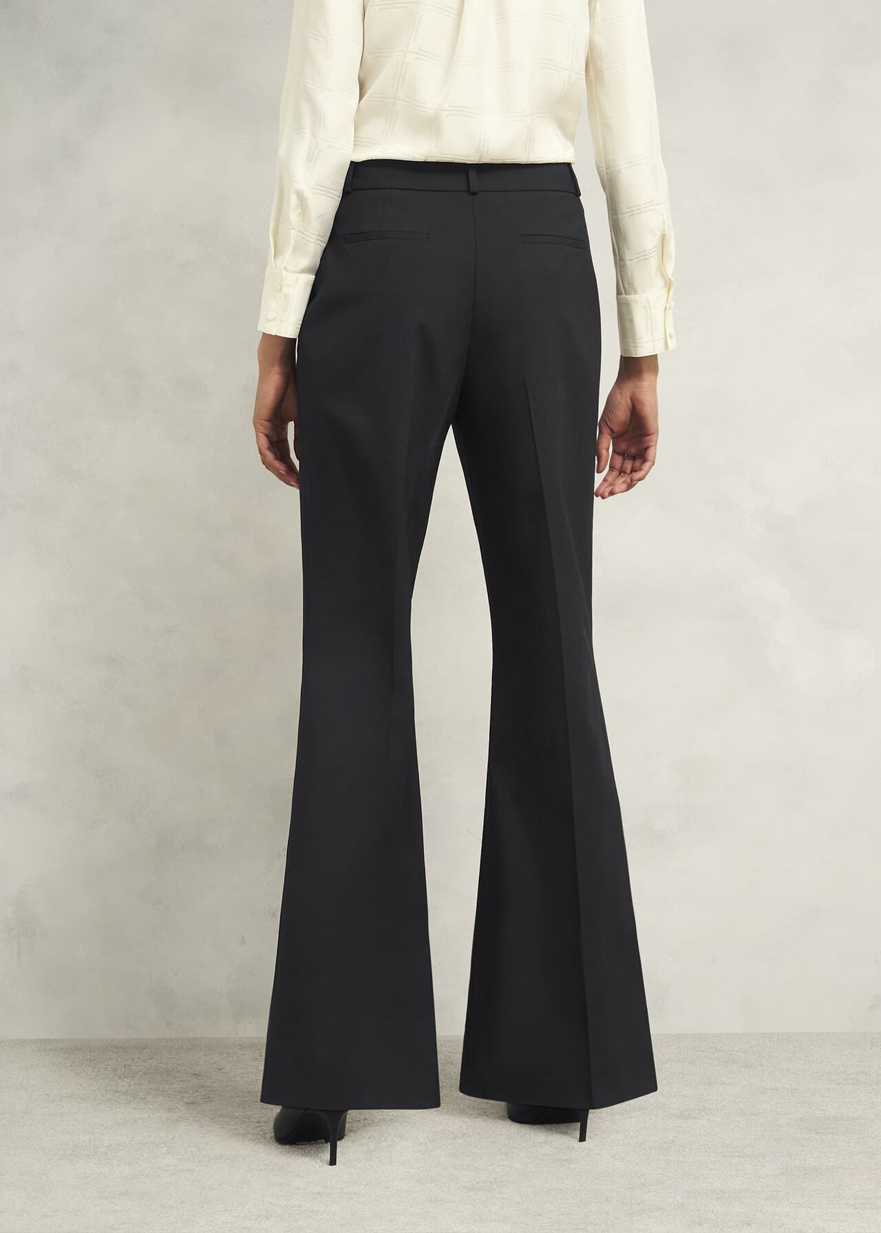 Sinclair Trousers With Wool, Black, hi-res