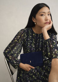Ashley Clutch, Midnight Navy, hi-res