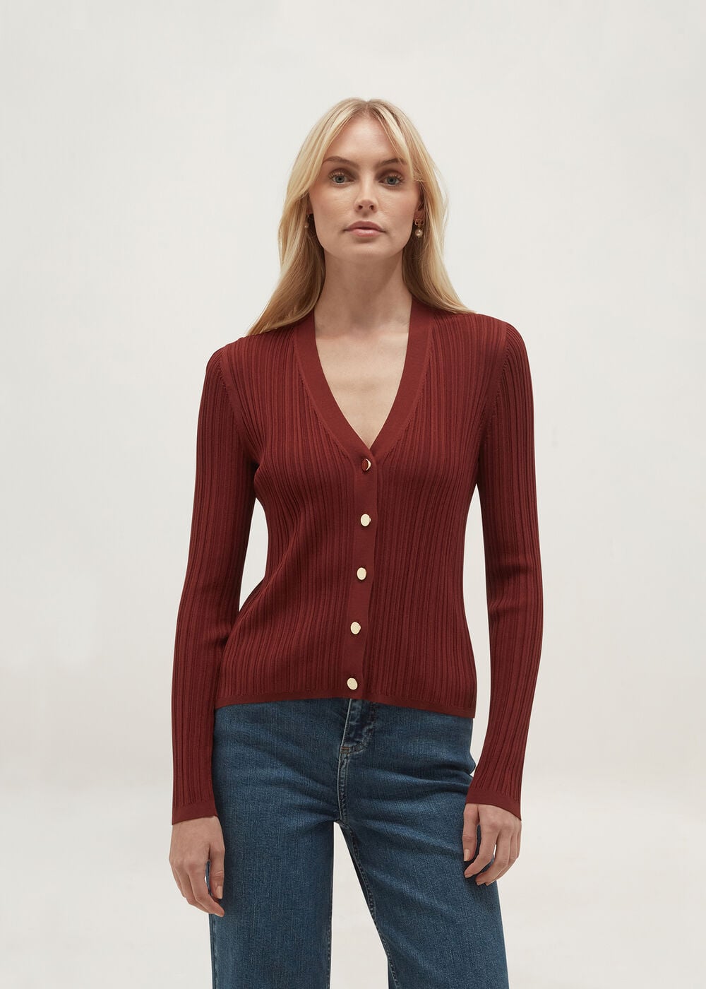 Etta Ribbed Cardigan