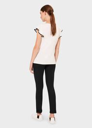 Nessie Top, White Navy, hi-res