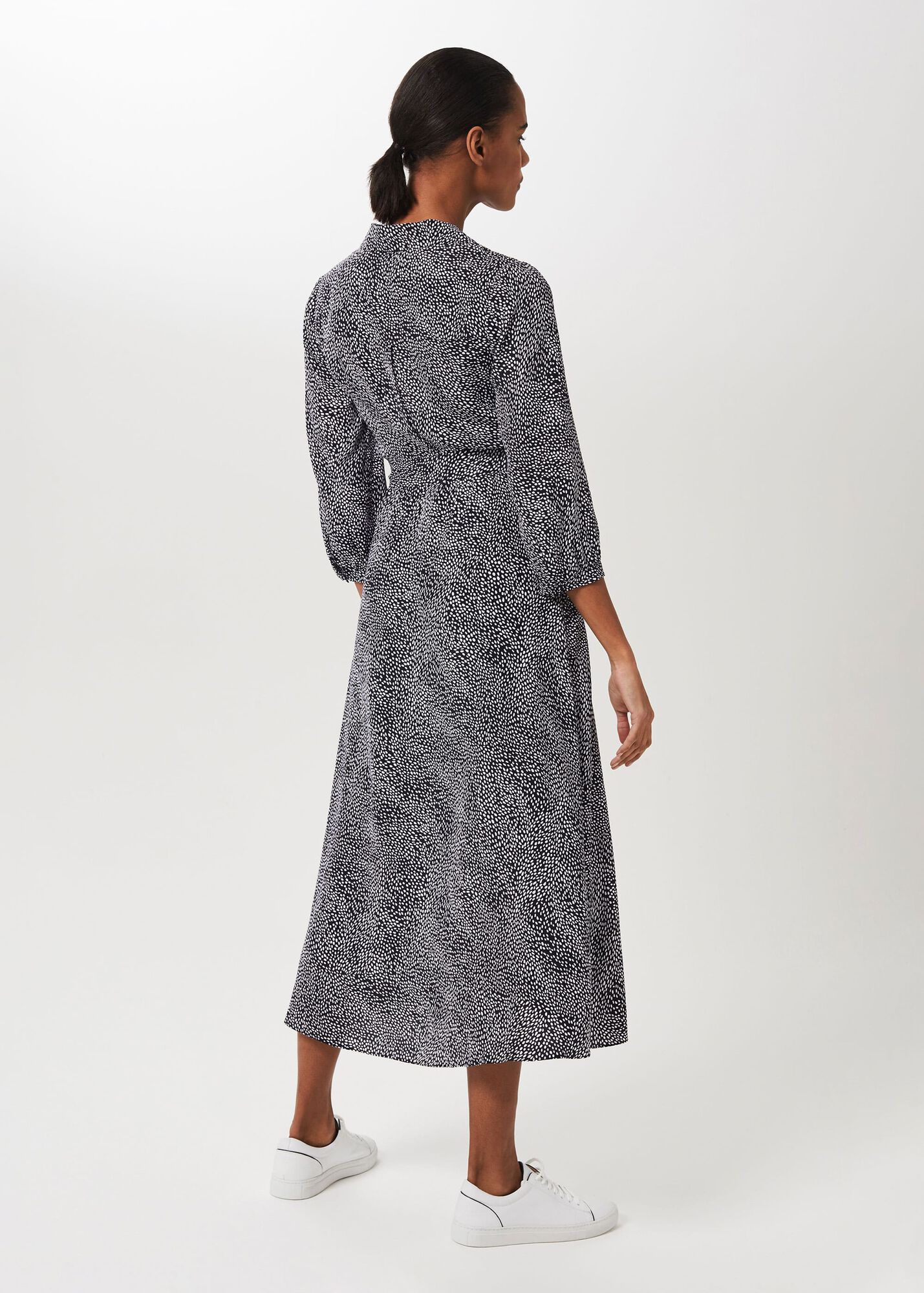 Teresa Midi Wrap Dress Hobbs
