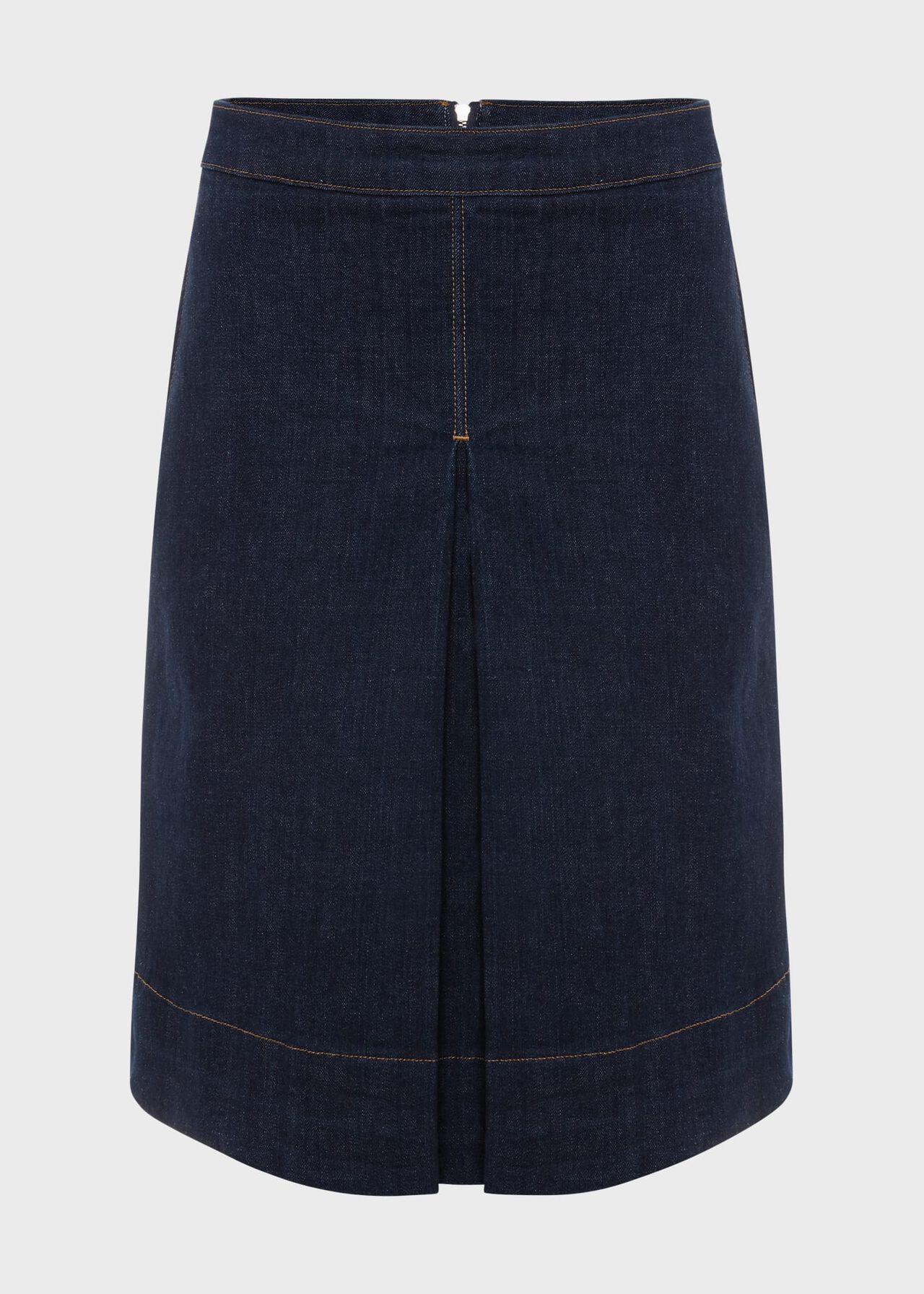 Ruth Denim Skirt, Indigo, hi-res