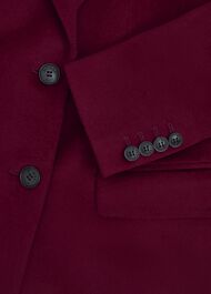 Cavendish Wool Coat, Beryl Red, hi-res