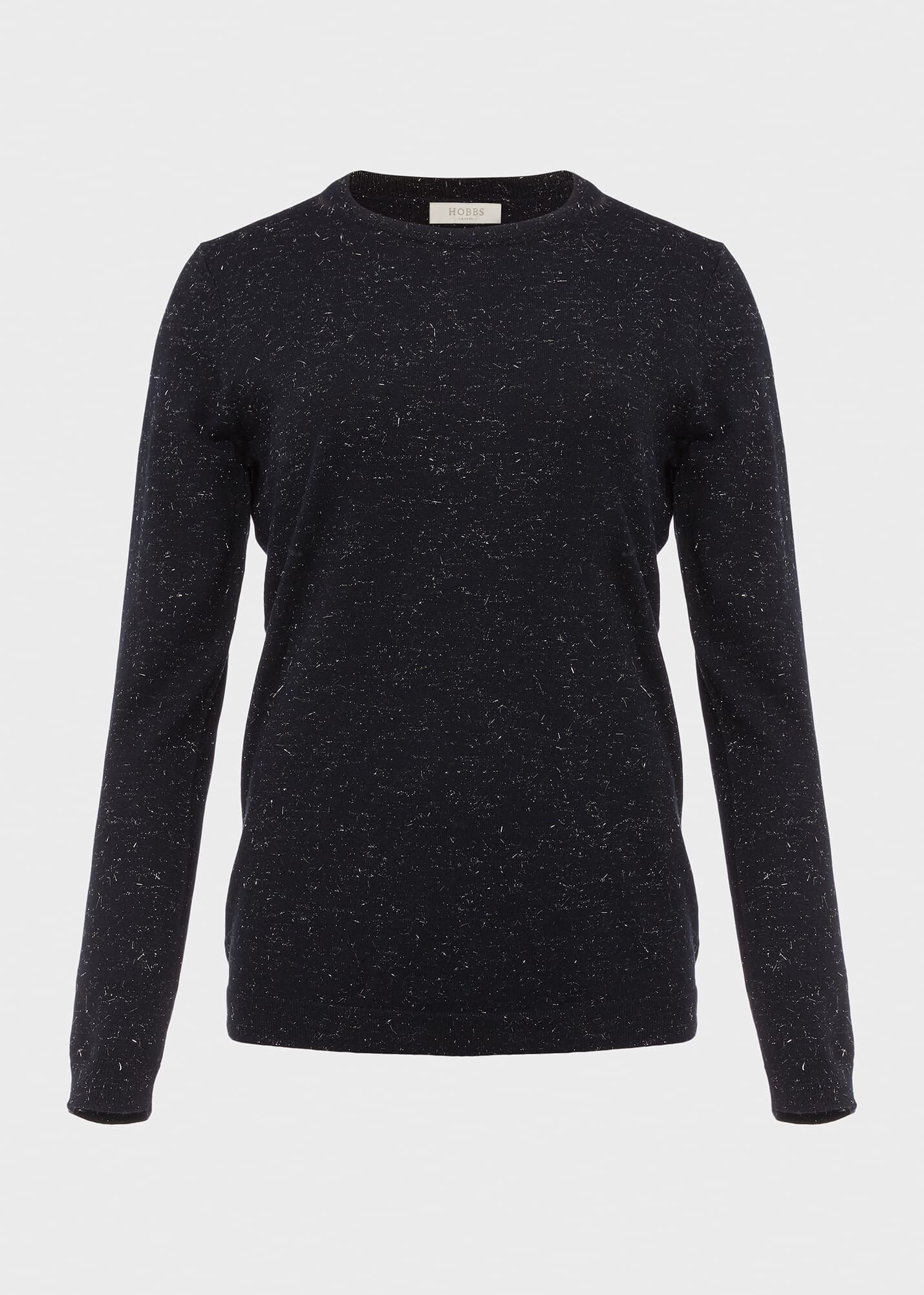 navy glitter jumper