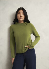 Audrey Jumper, Moss Green, hi-res