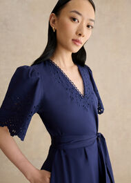 Meghan Dress, True Navy, hi-res