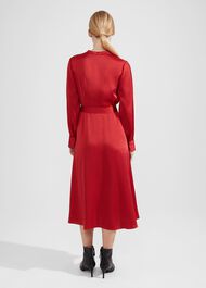 Arlette Dress, Currant Red, hi-res