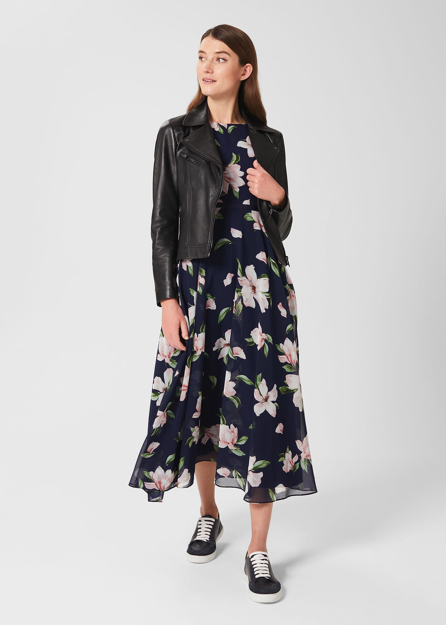 Carly Floral Fit And Flare Dress