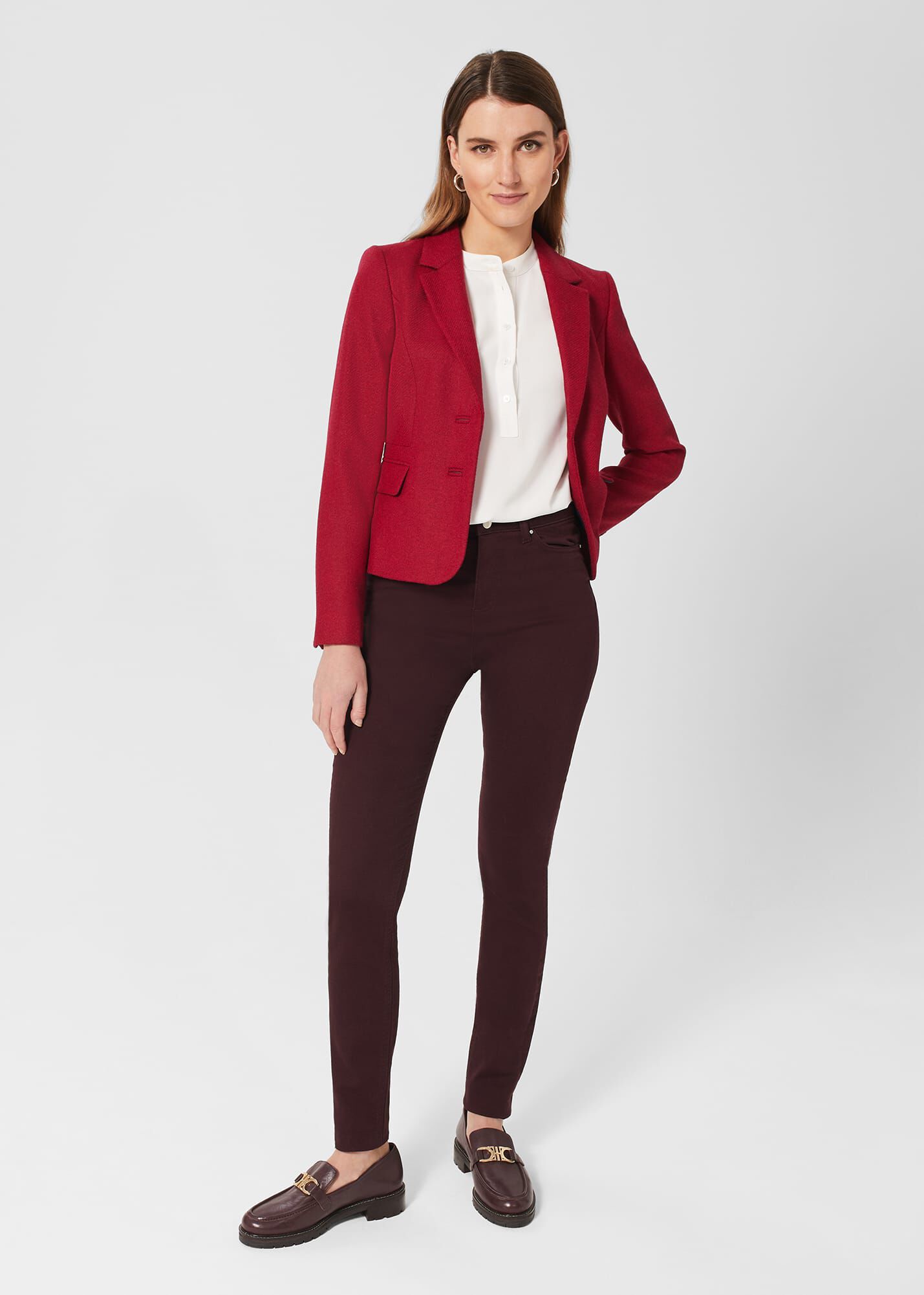 【関税なし】HOBBS ホッブス Hackness ウール ジャケット Hackness Wool Jacket | Hobbs UK |
