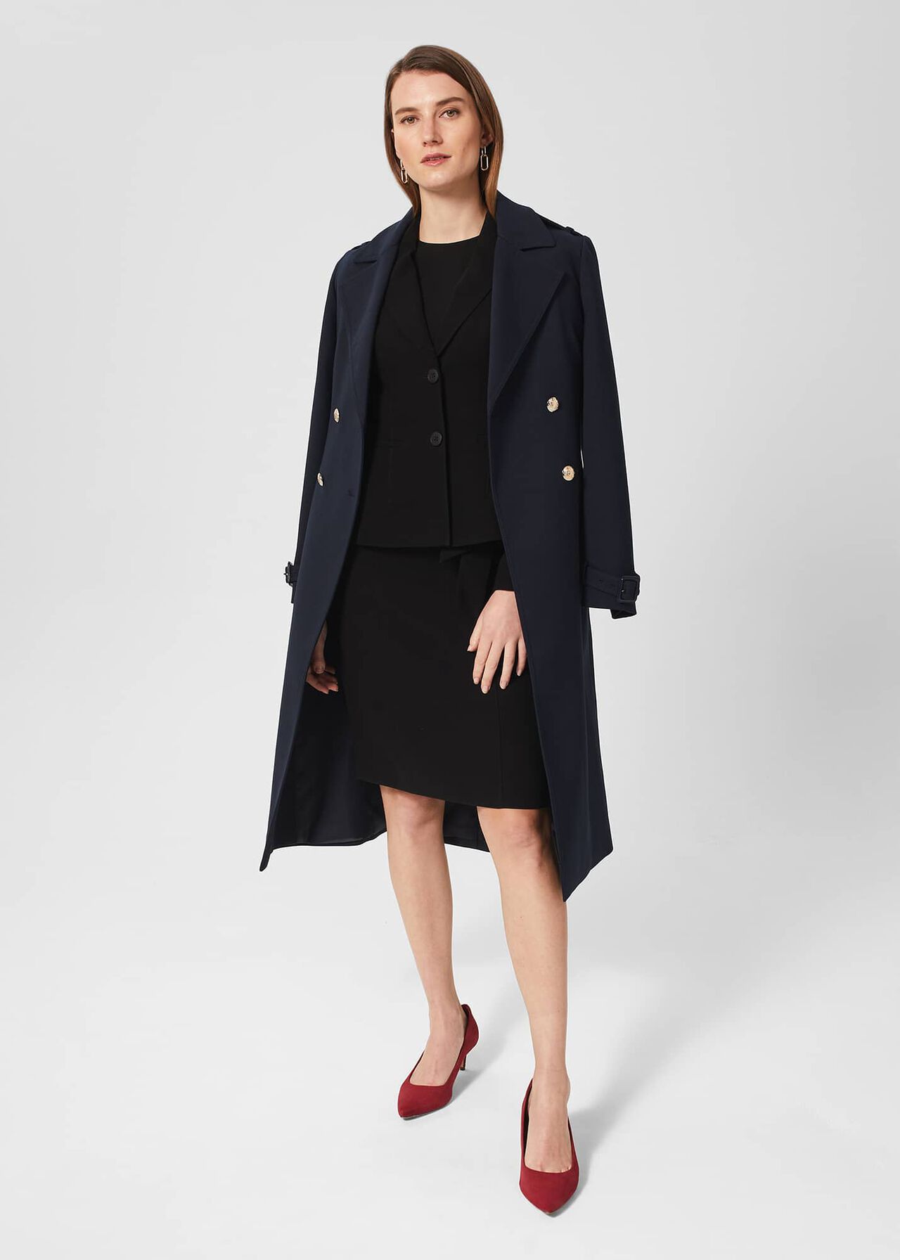 Petite Mel Dress, Black, hi-res