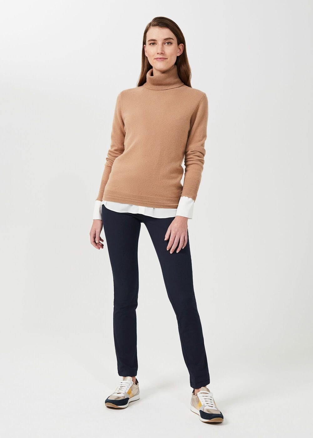Amanda Skinny Jeans With Stretch, True Navy, hi-res