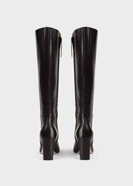 Alma Knee Boots, Black, hi-res
