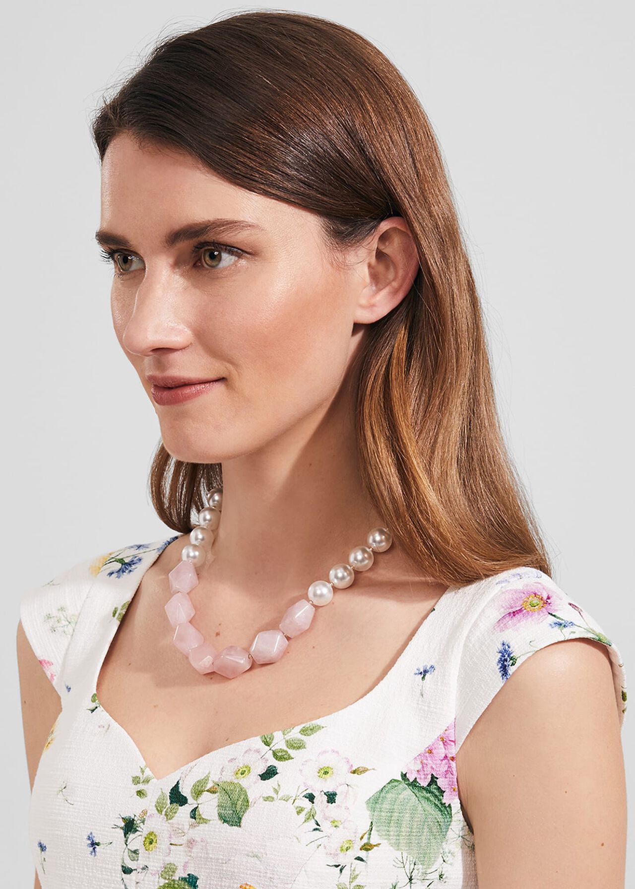 Holly Necklace, Gold, hi-res