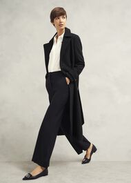 Yasmina Wool Blend Coat, Black, hi-res