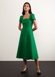 Chatsworth Dress, Green, hi-res