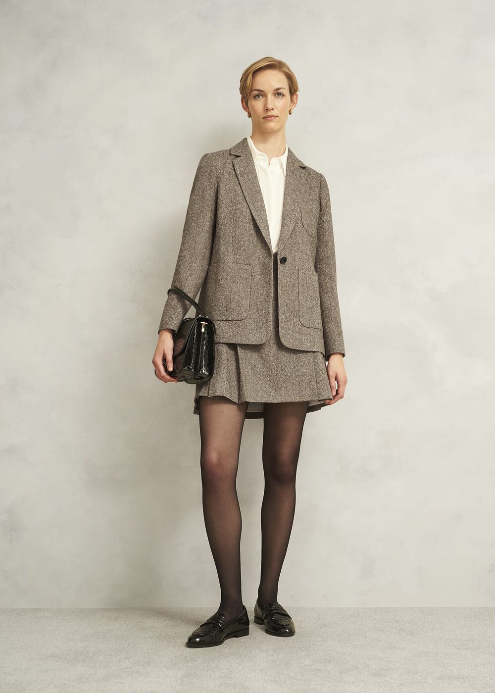 Elvie Skirt, Brown Multi, hi-res
