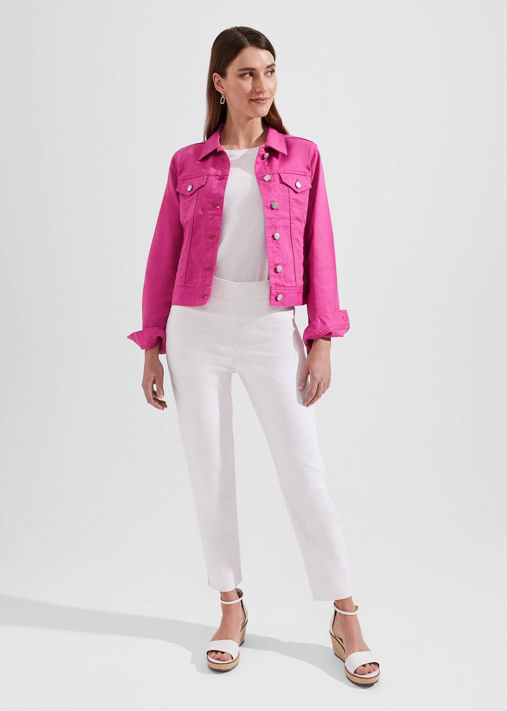 Mariam Jacket, Deep Fuchsia, hi-res