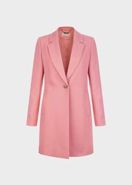 Camellia Coat, Bubblegum Pink, hi-res