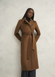 Livia Wool Coat, Vicuna, hi-res