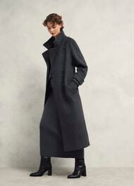 Peckworth Coat With Wool, Grey Multi, hi-res