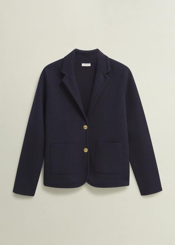 Holly Knitted Blazer With Wool