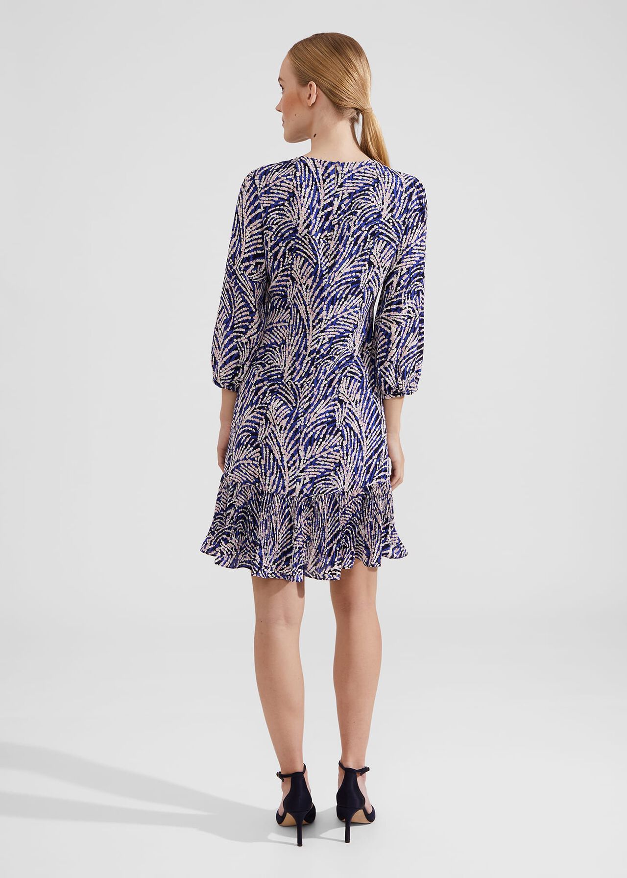 Lilith Dress, Navy Blue Multi, hi-res