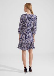 Lilith Dress, Navy Blue Multi, hi-res