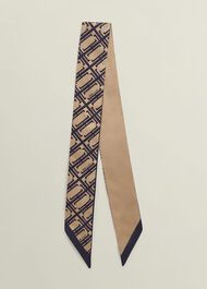 Mylie Straw Hat, Natural Navy, hi-res