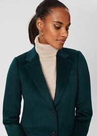Tilda Coat, Dark Green, hi-res