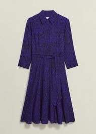 Lainey Dress, Navy Blue, hi-res