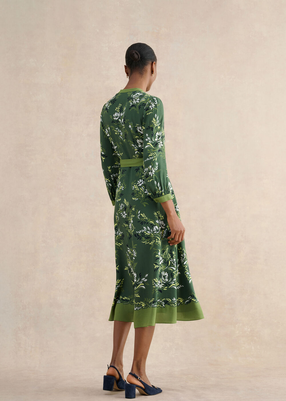 Petite Apolline Dress, Green Multi, hi-res