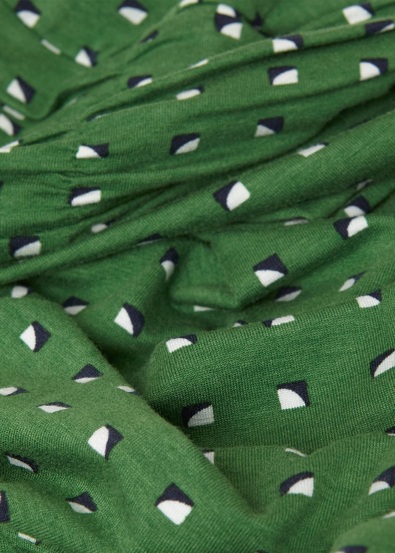 Nadina Jersey Dress, Pea Green, hi-res