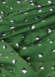Nadina Jersey Dress, Pea Green, hi-res