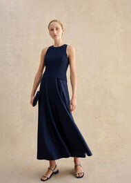 Layla Jewelled Sandals, Midnight Navy, hi-res