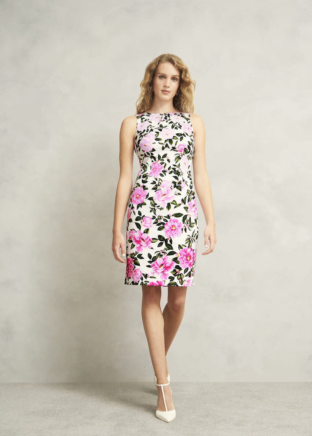 Fiona Dress, Ivory Multi, hi-res