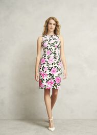 Fiona Dress, Ivory Multi, hi-res