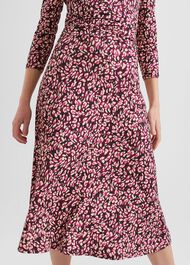 Bayview Jersey Dress, Purple Multi, hi-res