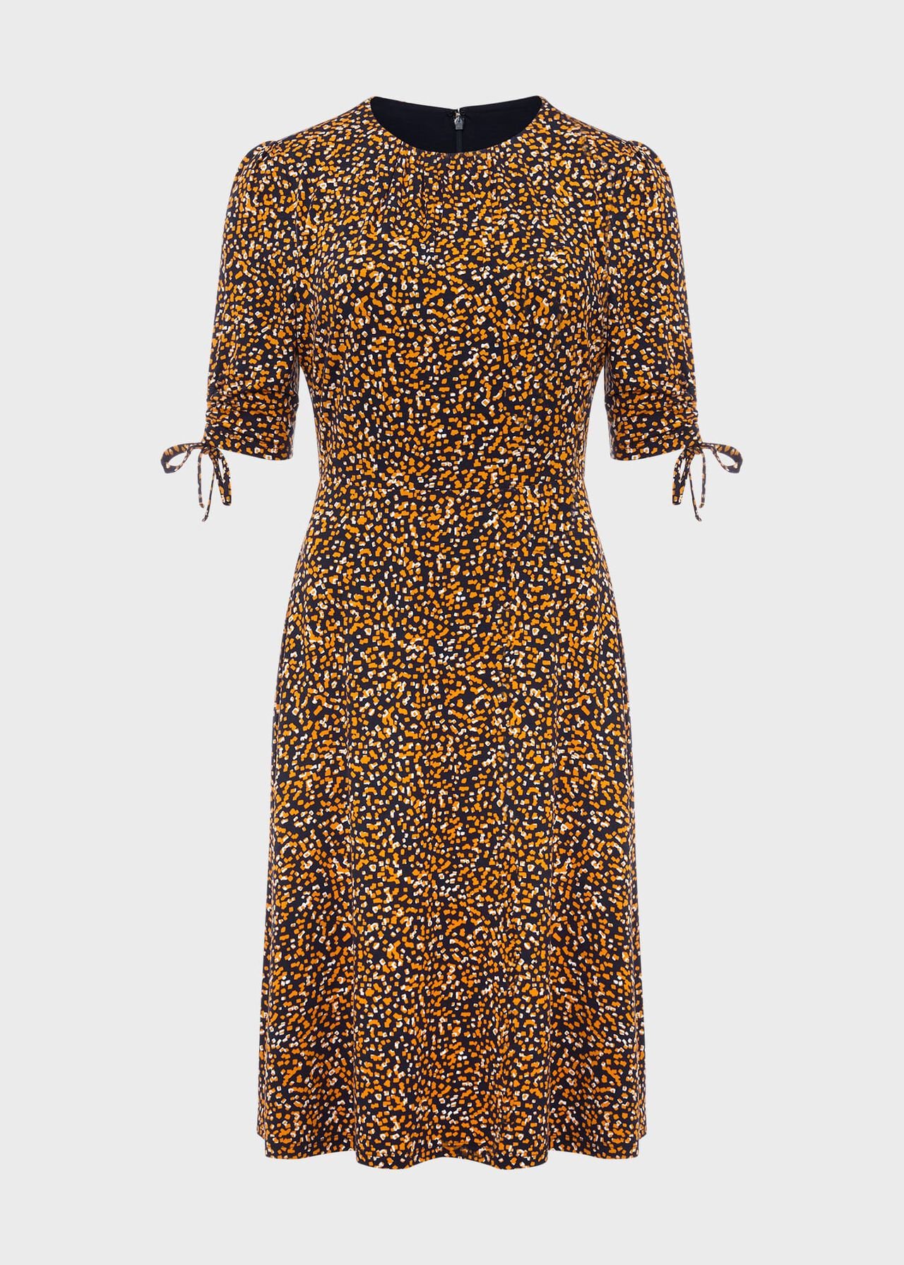 Petite Samantha  Dress, Navy Multi, hi-res