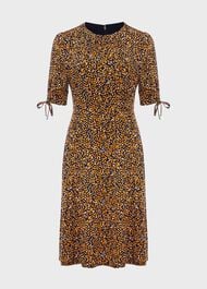 Petite Samantha  Dress, Navy Multi, hi-res
