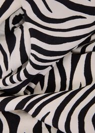 Indria Dress, Cream Black, hi-res