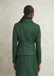 Daniella Wool Jacket, Green Multi, hi-res