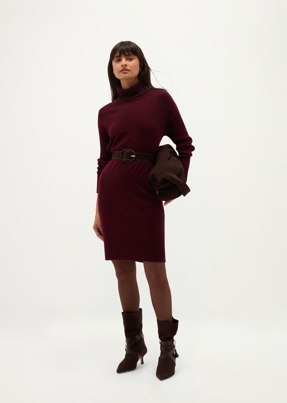 Ava Knitted Dress With Wool