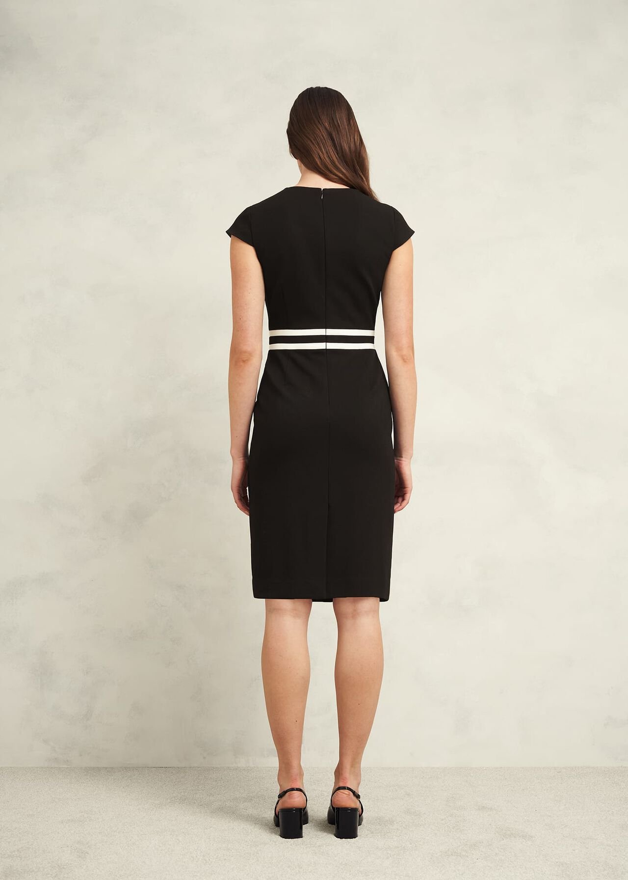 Harmony Dress, Black Ivory, hi-res