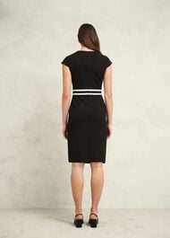 Harmony Dress, Black Ivory, hi-res